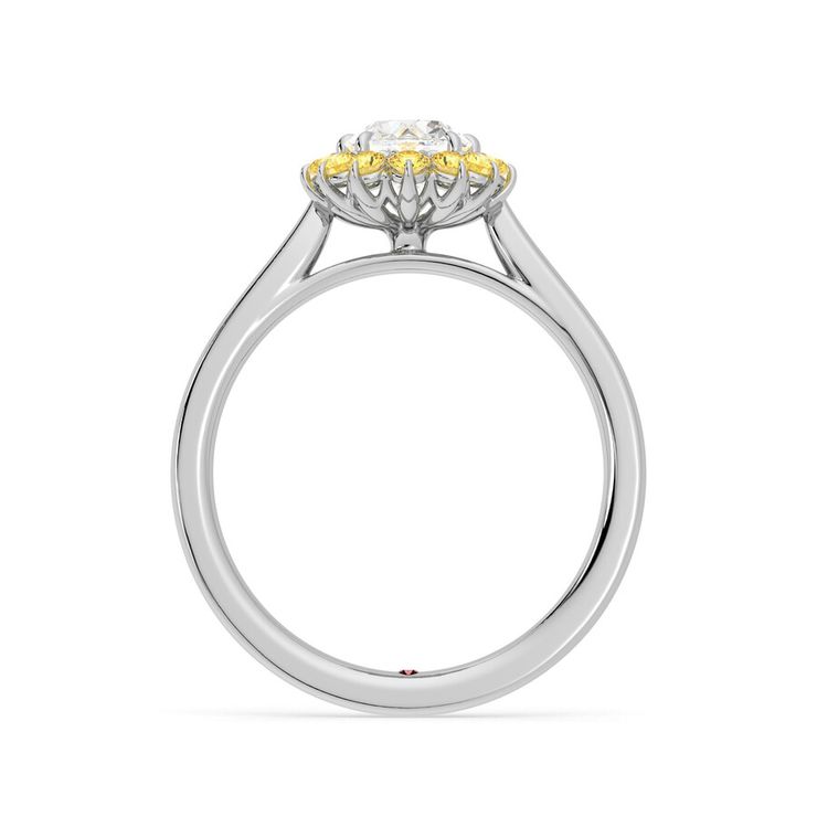 Taylor & Hart Lyra Oval Engagement Ring 1