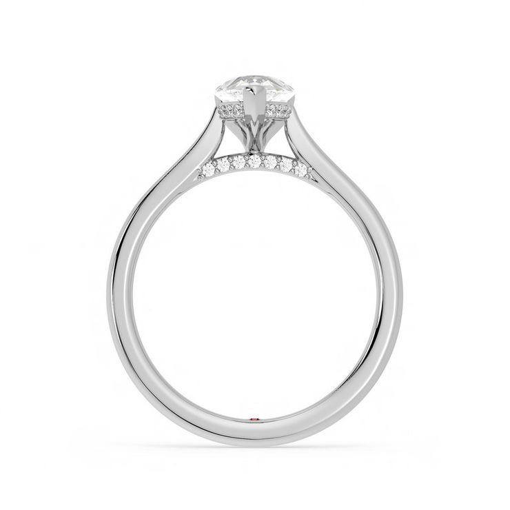 Taylor & Hart Bliss Pear Engagement Ring 1