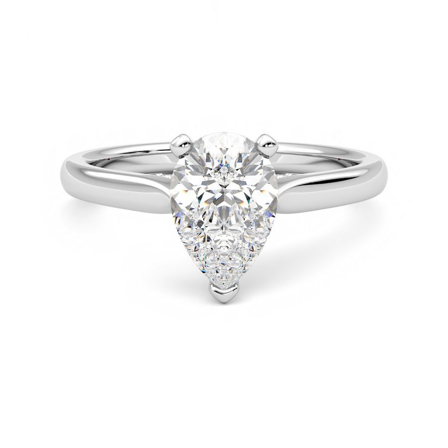 Taylor & Hart Bliss Pear Engagement Ring 2