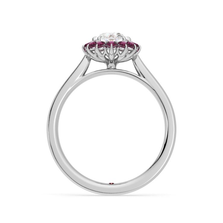 Taylor & Hart Lyra Oval Engagement Ring 1