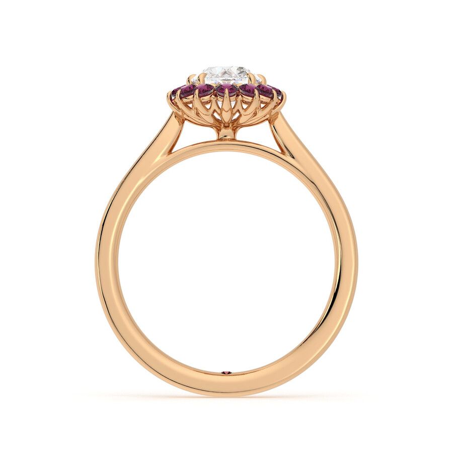 Taylor & Hart Lyra Oval Engagement Ring 1