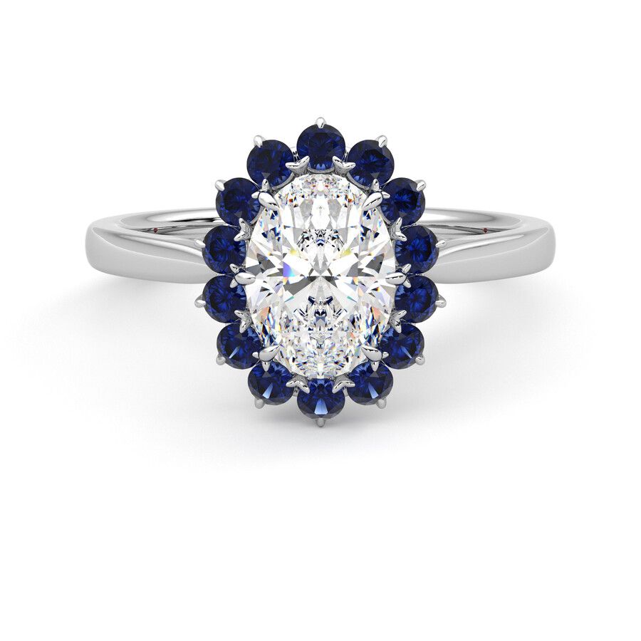 Taylor & Hart Lyra Oval Engagement Ring 2