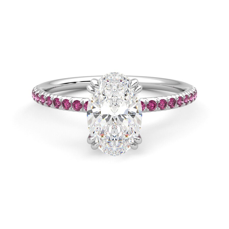 Taylor & Hart Damson Oval Engagement Ring 2