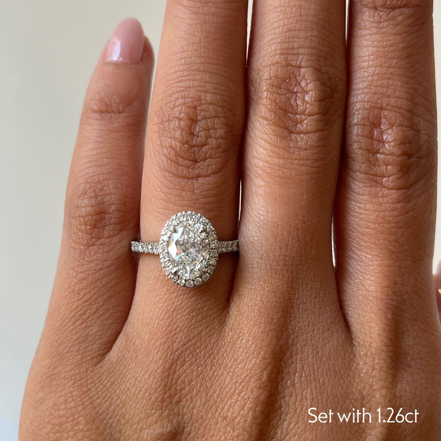 Taylor & Hart Allure Oval Engagement Ring 1