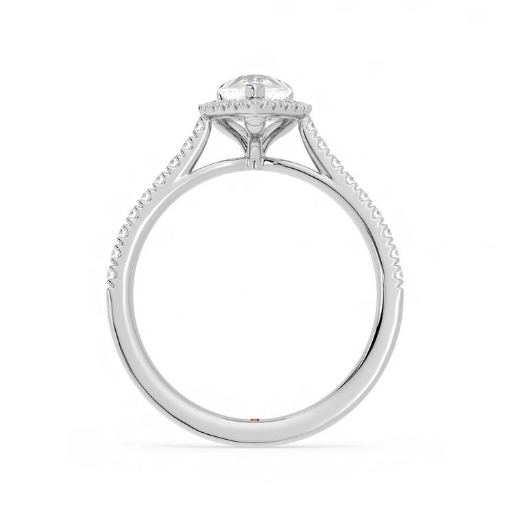 Taylor & Hart Allure Pear Engagement Ring 1