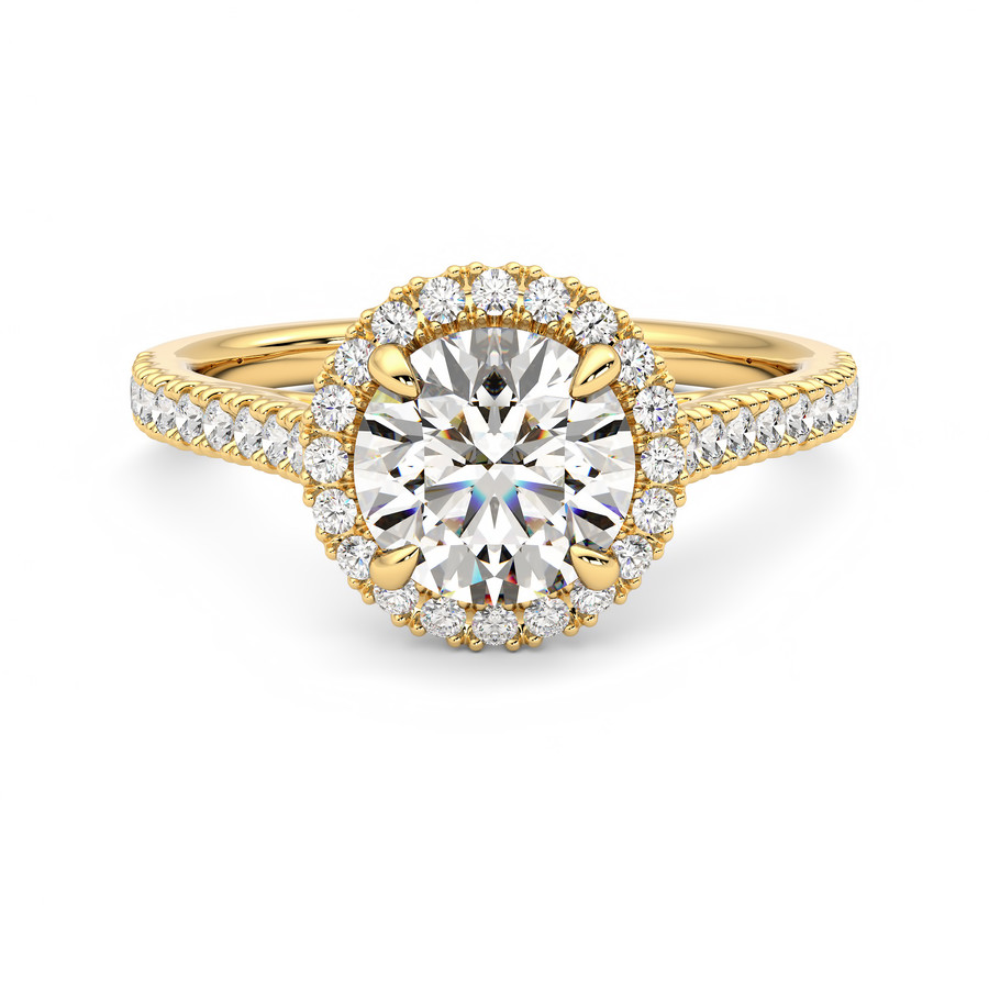 Sparkling White Gold Diamond Ring | SEHGAL GOLD ORNAMENTS PVT. LTD.