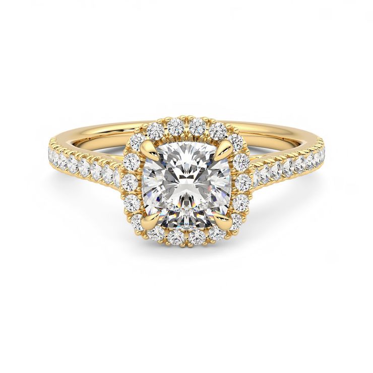 Taylor & Hart Allure Cushion Engagement Ring 0