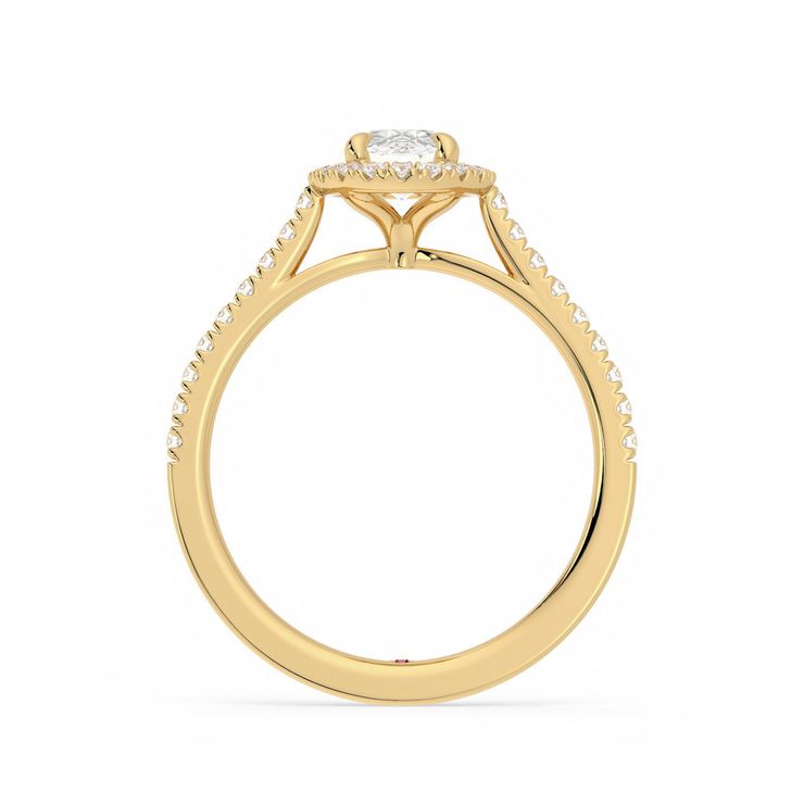 Taylor & Hart Allure Oval Engagement Ring 1