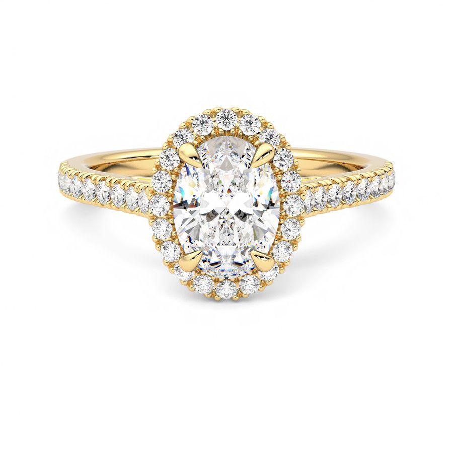 Taylor & Hart Allure Oval Engagement Ring 0