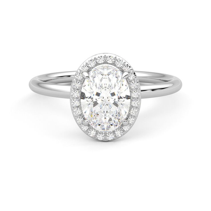 Taylor & Hart Dove Oval Engagement Ring 0