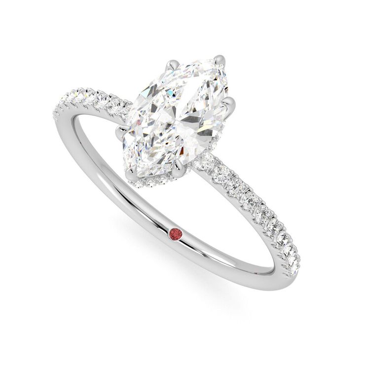 Taylor & Hart Thyme Marquise Engagement Ring 0