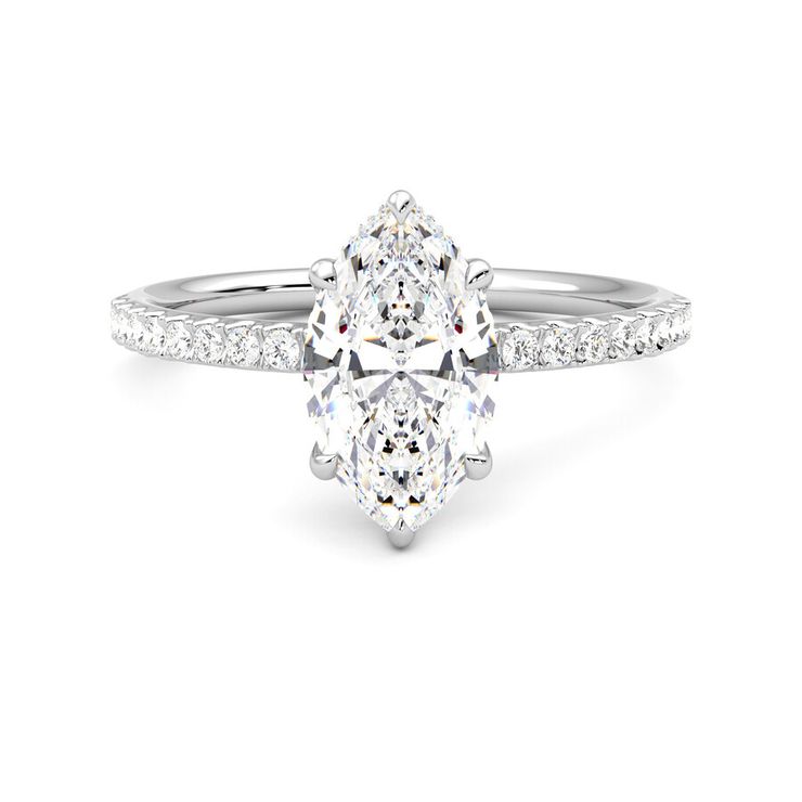 Taylor & Hart Thyme Marquise Engagement Ring 0