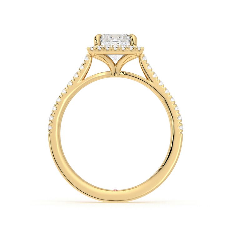 Taylor & Hart Allure Princess Engagement Ring 1