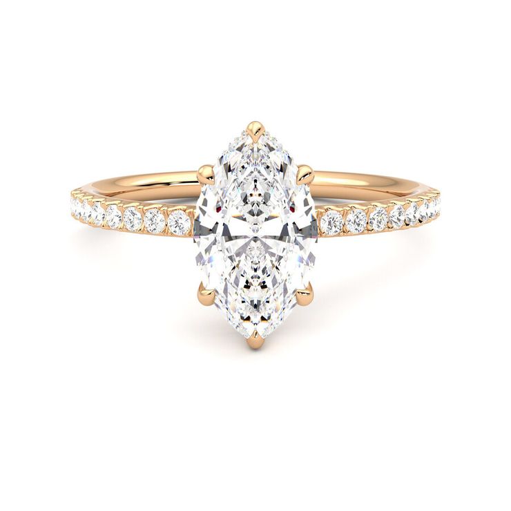 Taylor & Hart Thyme Marquise Engagement Ring 0