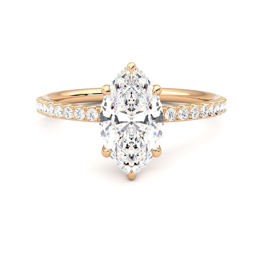 Taylor & Hart Thyme Marquise Engagement Ring 0