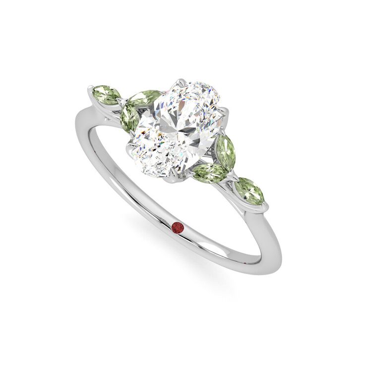 Taylor & Hart Tamora Oval Engagement Ring 0