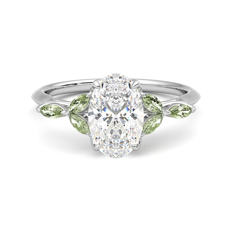 Taylor & Hart Tamora Oval Engagement Ring 0