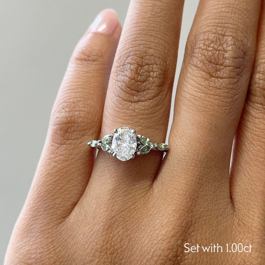Taylor & Hart Tamora Oval Engagement Ring 3