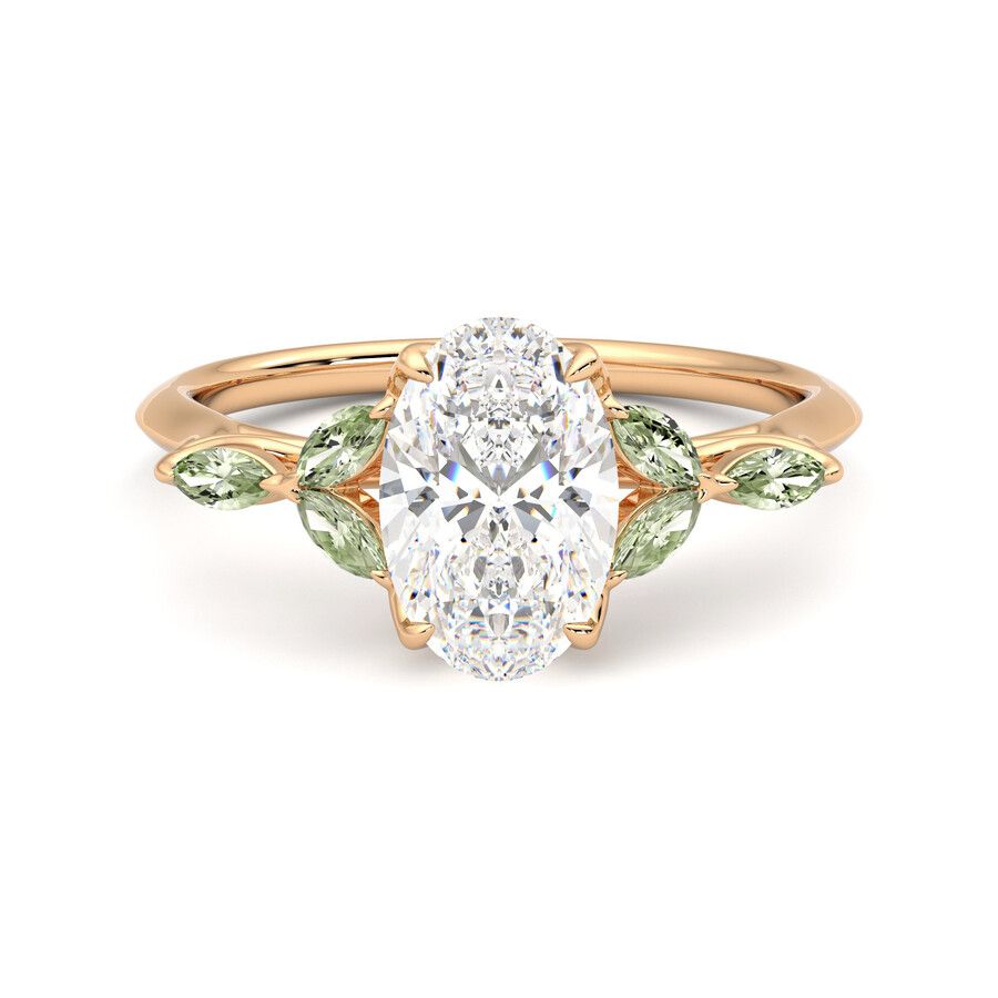 Taylor & Hart Tamora Oval Engagement Ring 2