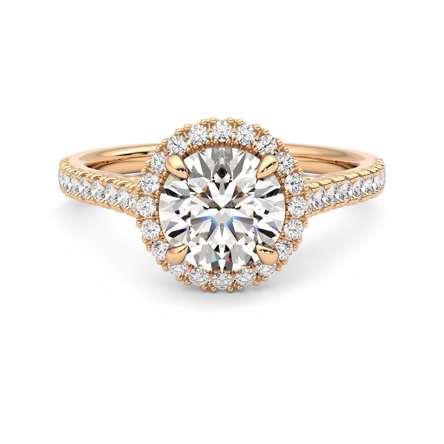 Taylor & Hart Allure Round Engagement Ring 0