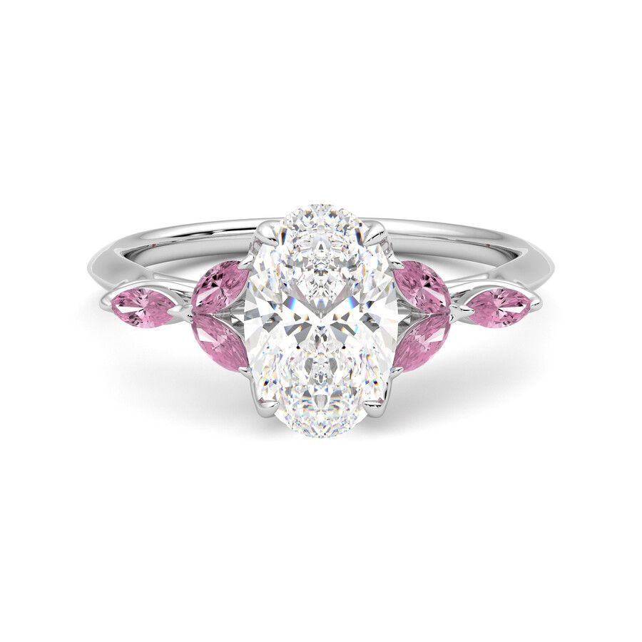 Taylor & Hart Tamora Oval Engagement Ring 0