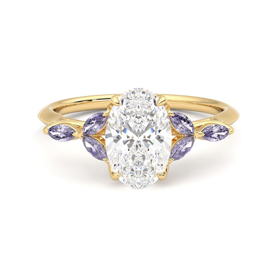 Taylor & Hart Tamora Oval Engagement Ring 2