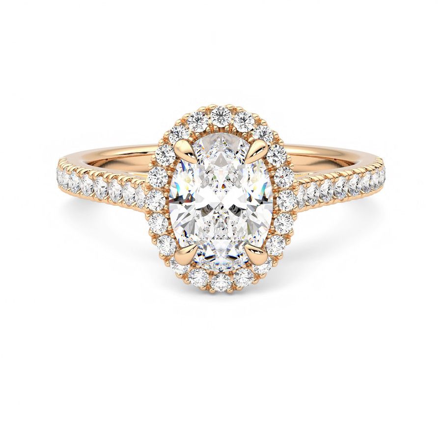 Taylor & Hart Allure Oval Engagement Ring 2