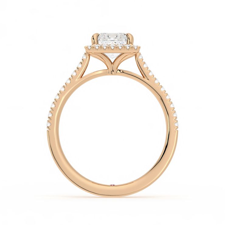 Taylor & Hart Allure Princess Engagement Ring 1