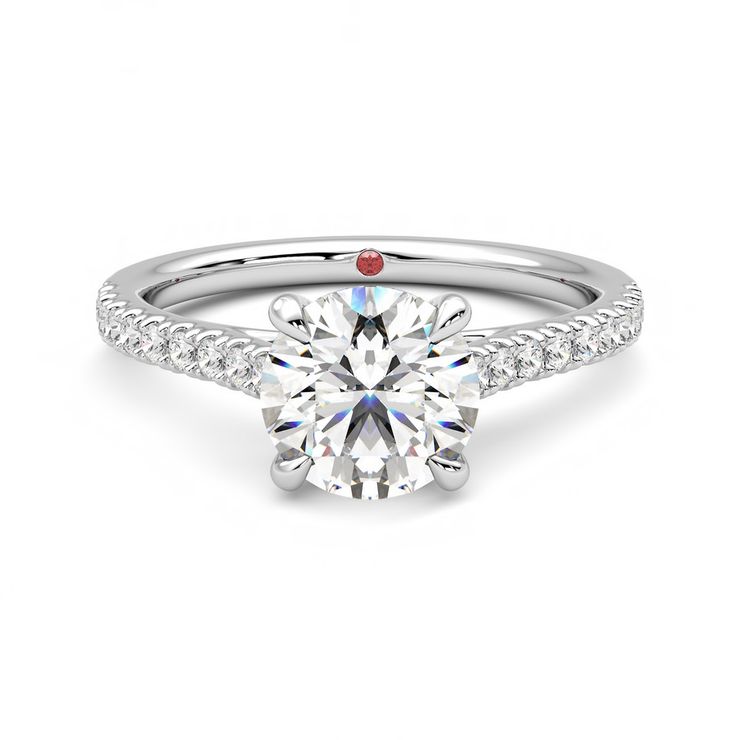 Taylor & Hart Serendipity Round Engagement Ring 0