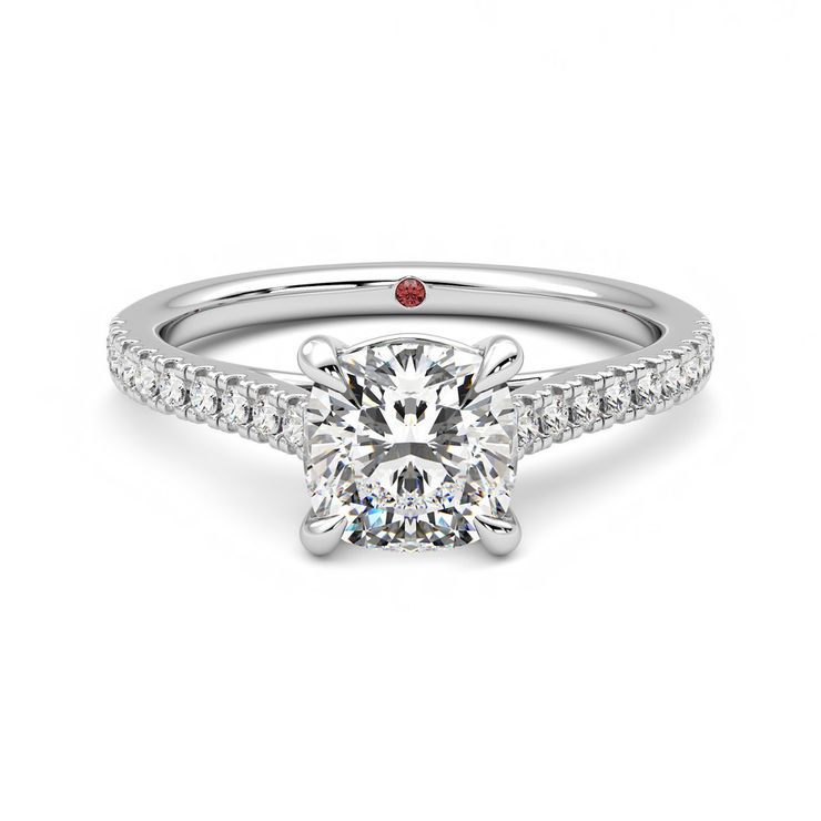 Taylor & Hart Serendipity Cushion Engagement Ring 0