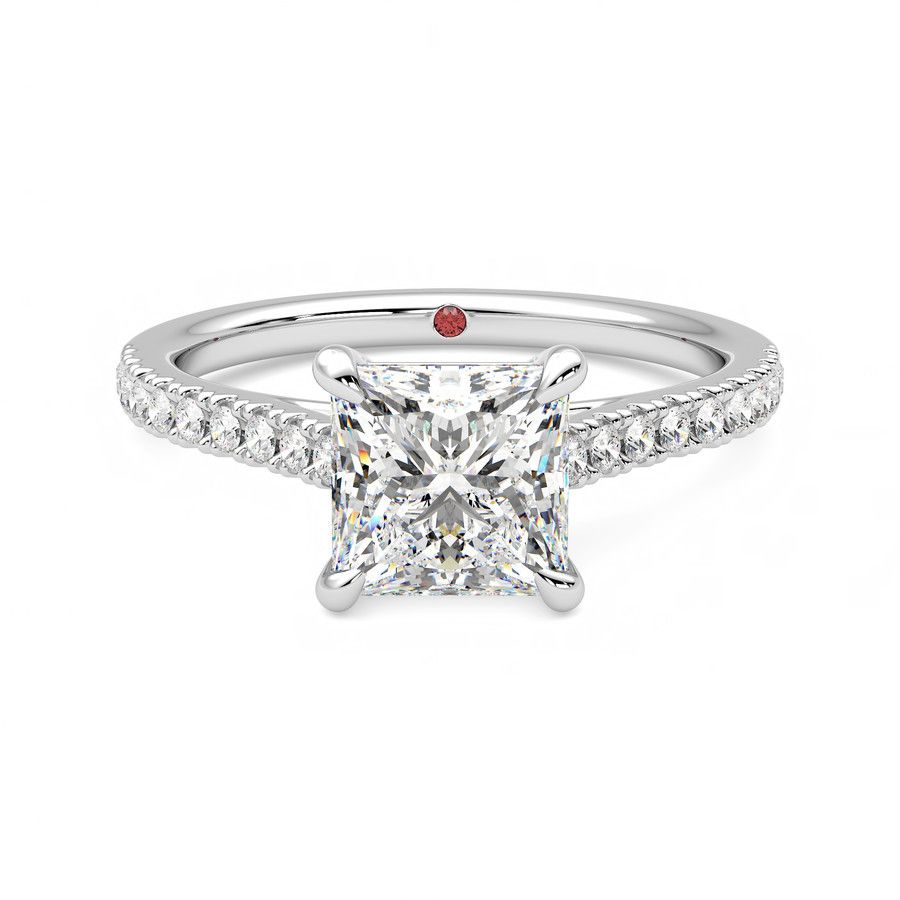 Taylor & Hart Serendipity Princess Engagement Ring 2