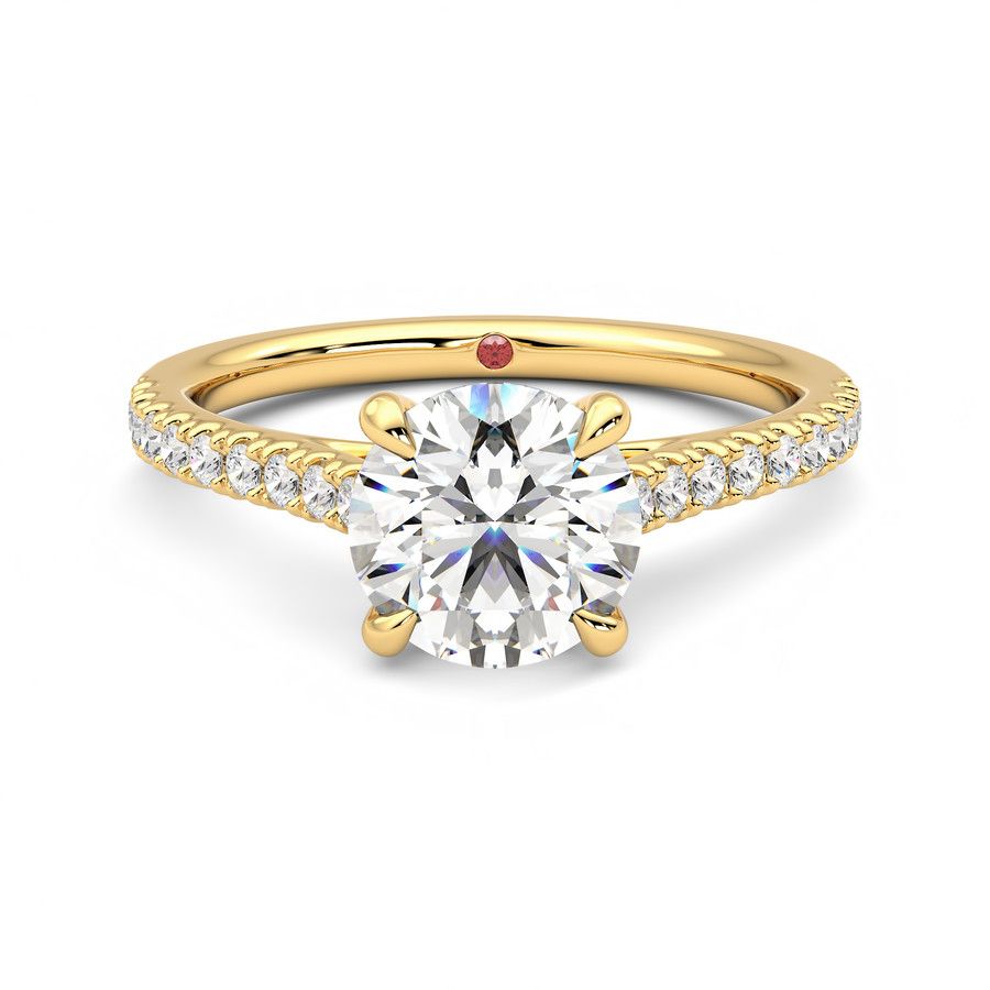 Taylor & Hart Serendipity Round Engagement Ring 2