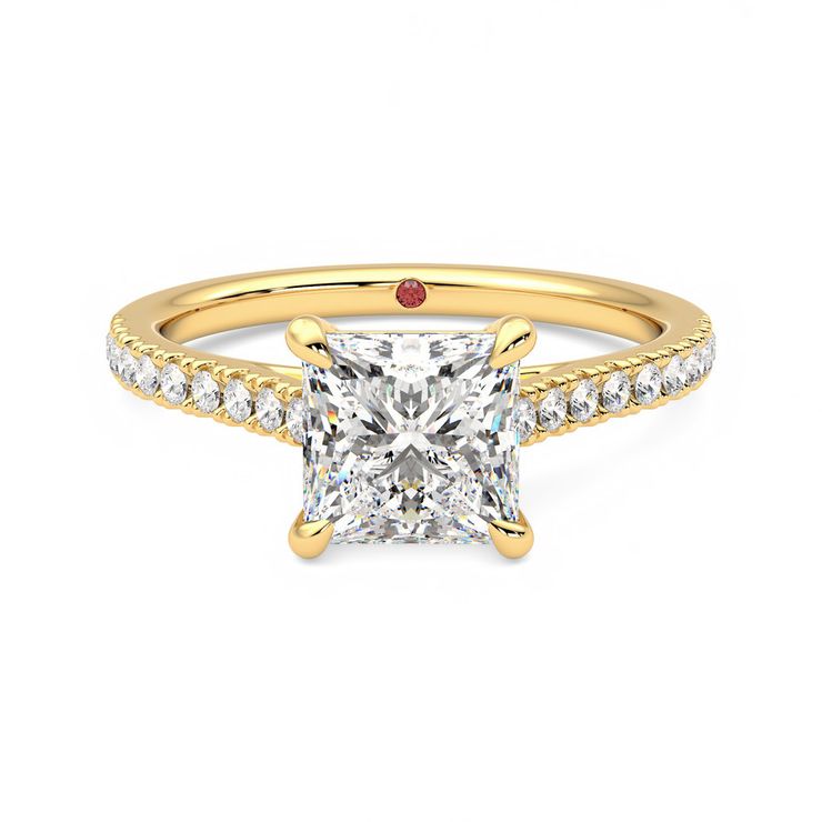 Taylor & Hart Serendipity Princess Engagement Ring 0