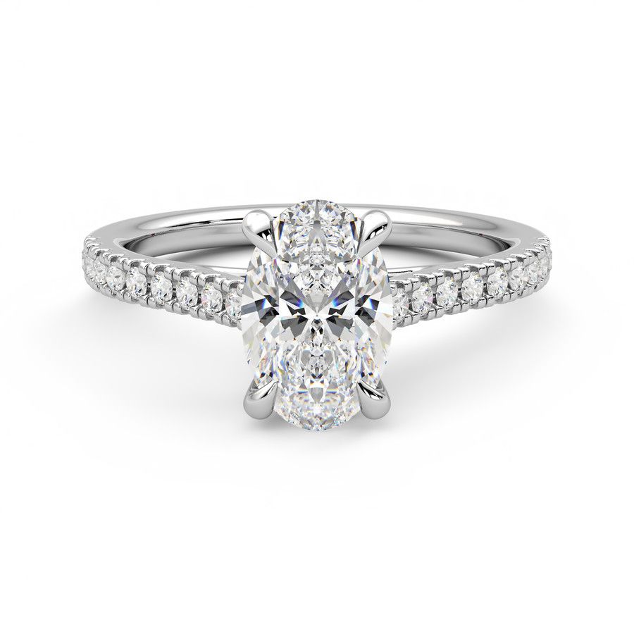 Taylor & Hart Serendipity Oval Engagement Ring 2