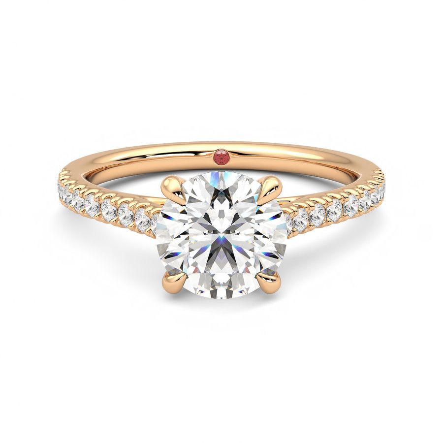 Taylor & Hart Serendipity Round Engagement Ring 0