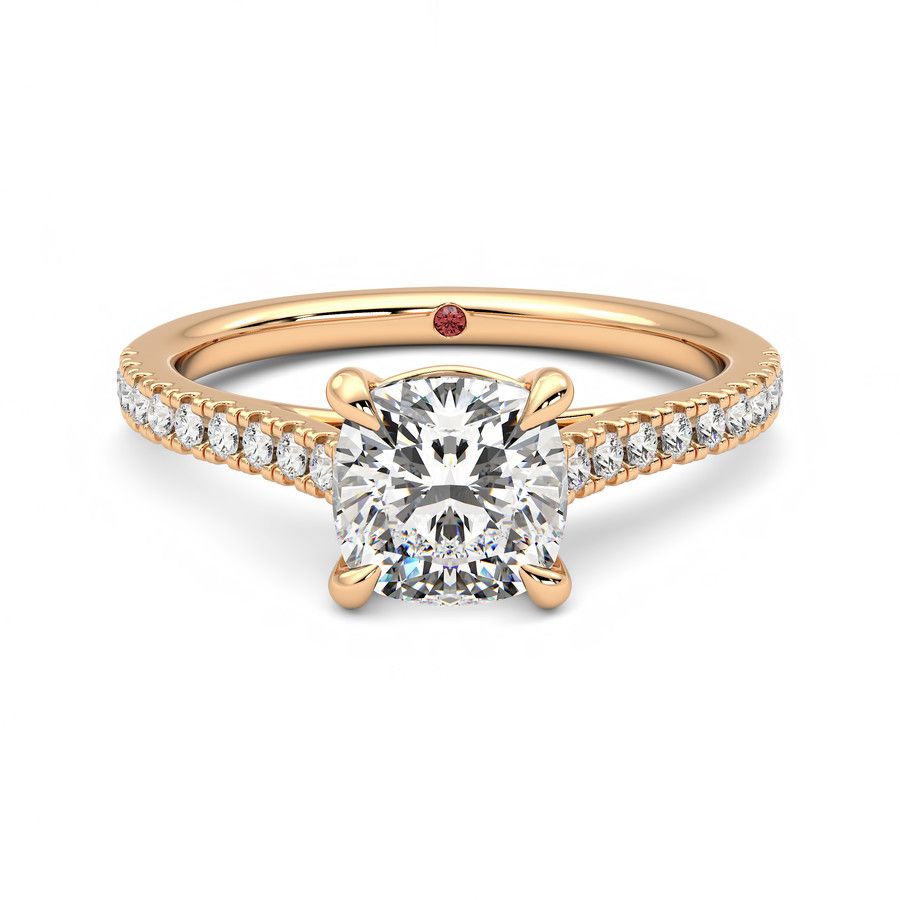 Taylor & Hart Serendipity Cushion Engagement Ring 0