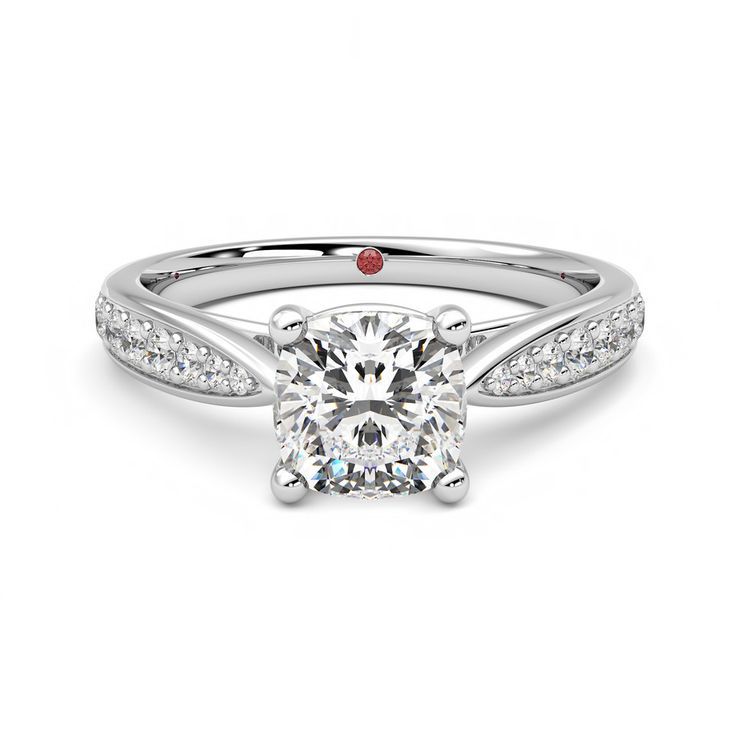 Taylor & Hart Aria Cushion Engagement Ring 0