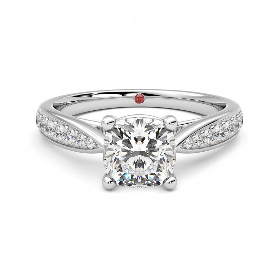 Taylor & Hart Aria Cushion Engagement Ring 2