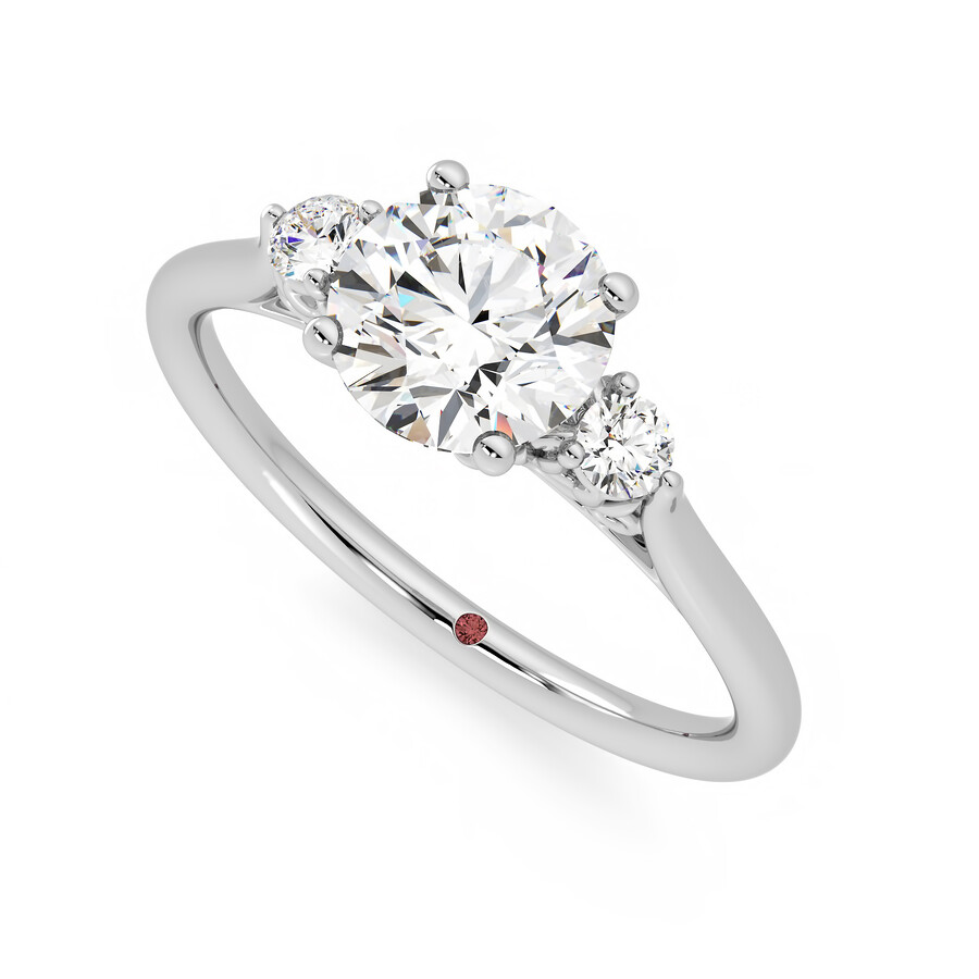 Thimble Ring - 0.80ct Round Diamond