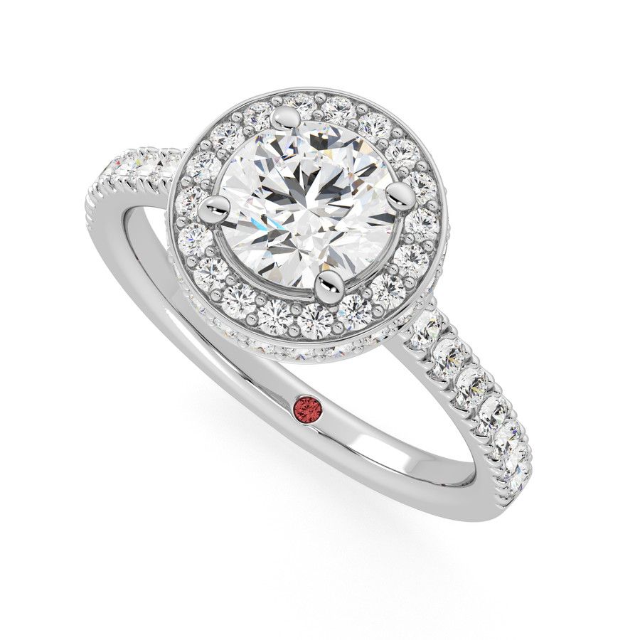 Taylor & Hart Elixir Round Engagement Ring 0