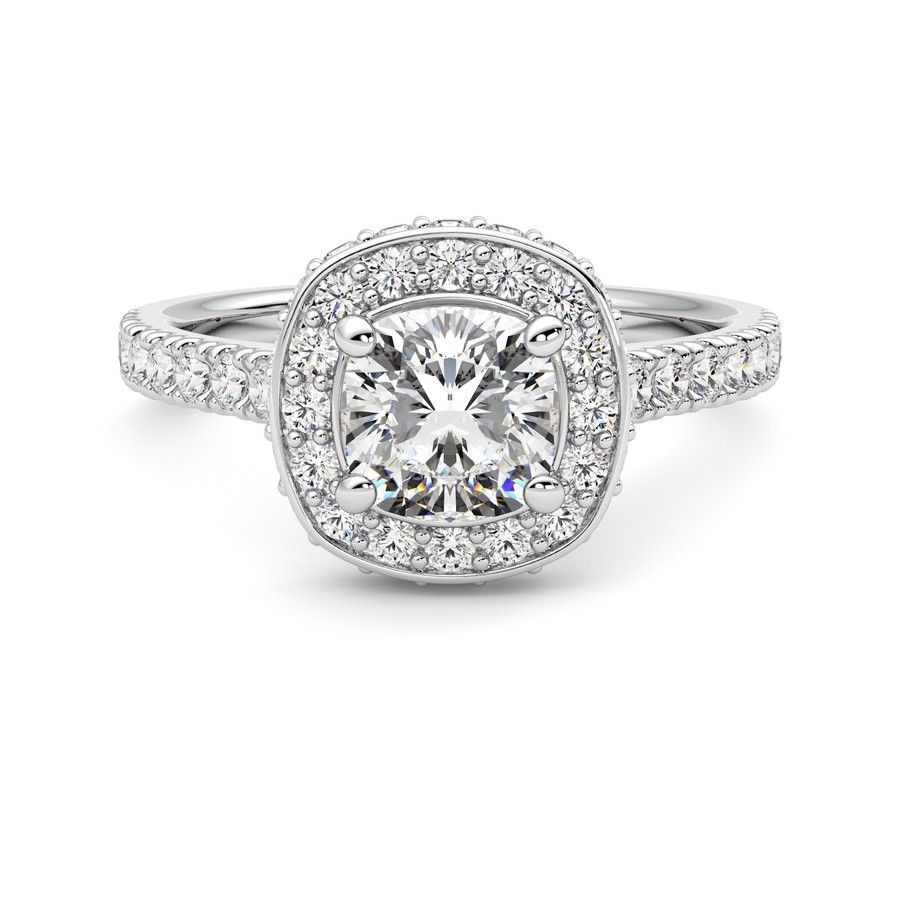 Taylor & Hart Elixir Cushion Engagement Ring 0