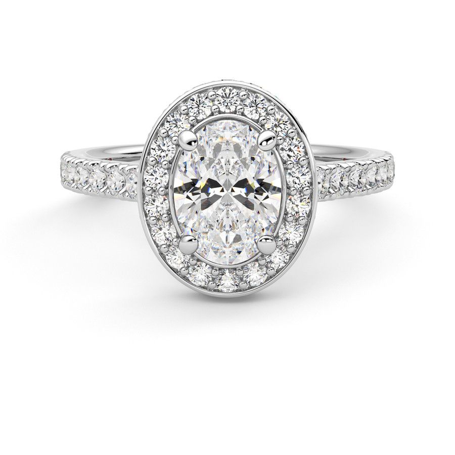 Taylor & Hart Elixir Oval Engagement Ring 2