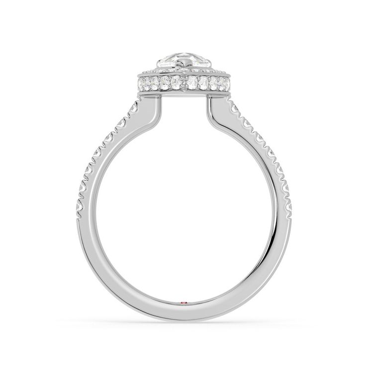 Taylor & Hart Elixir Pear Engagement Ring 1