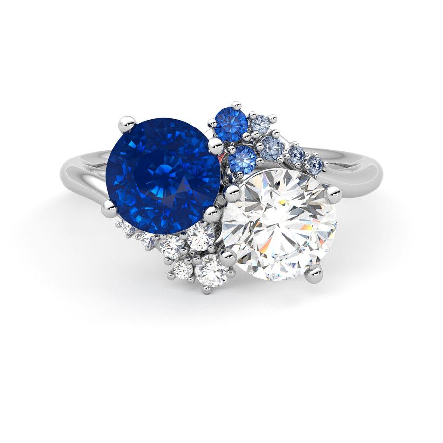 Taylor & Hart Besso Round Engagement Ring 0