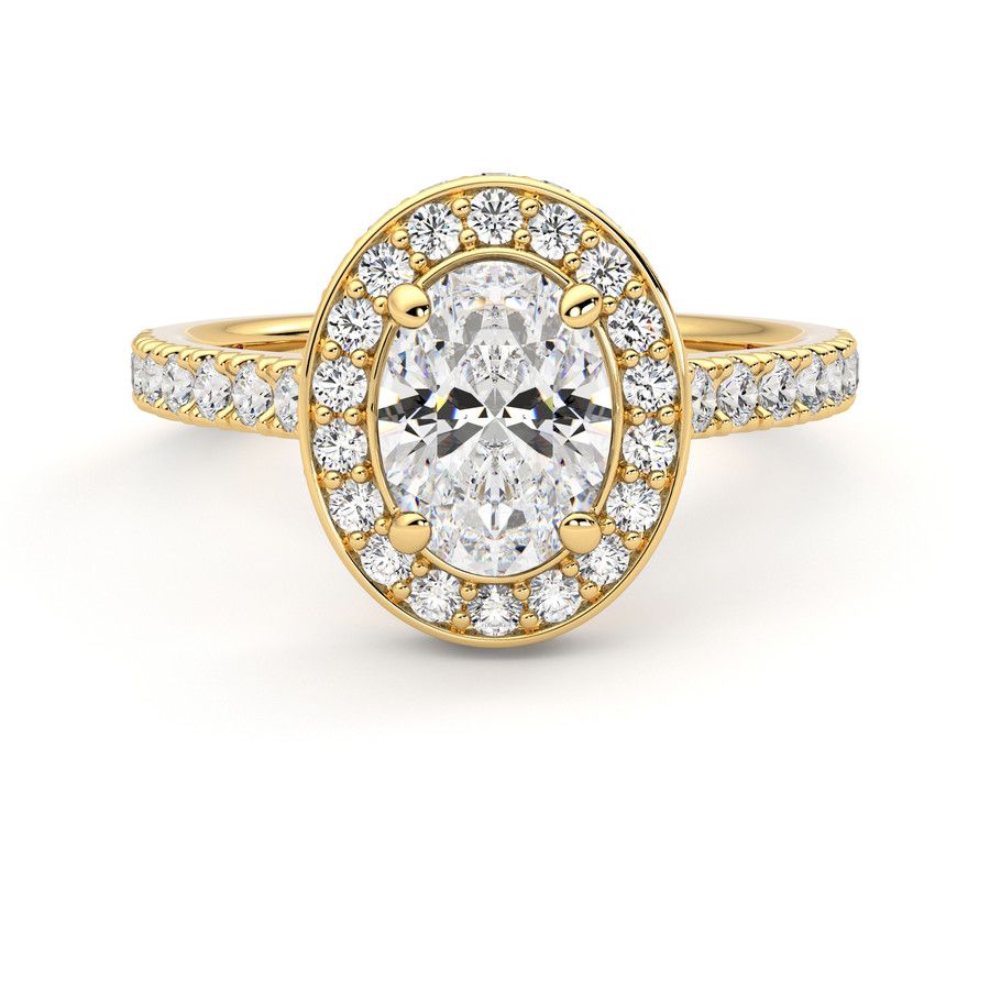 Taylor & Hart Elixir Oval Engagement Ring 0