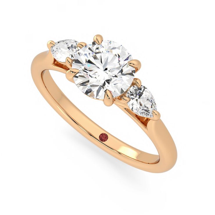 Taylor & Hart Affinity Round Engagement Ring 0