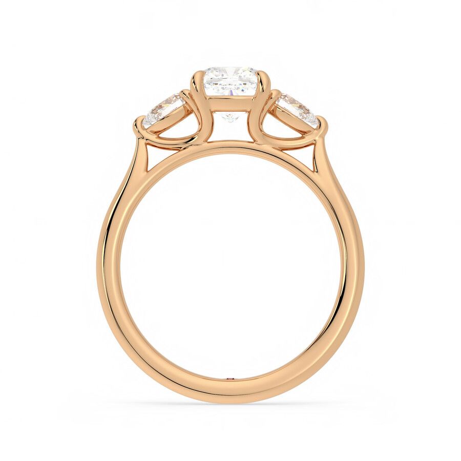 Taylor & Hart Affinity Cushion Engagement Ring 1