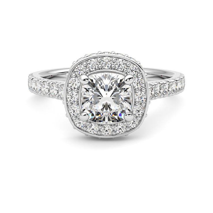 Taylor & Hart Elixir Cushion Engagement Ring 0