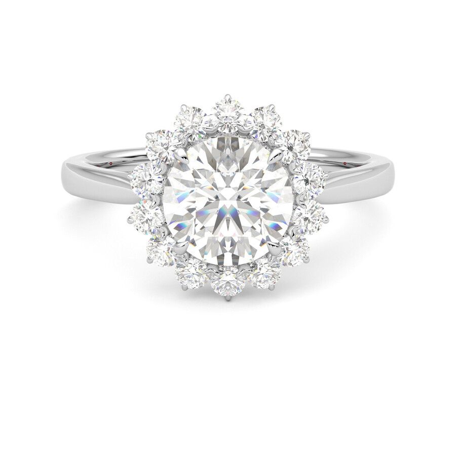 Taylor & Hart Lyra Round Engagement Ring 0