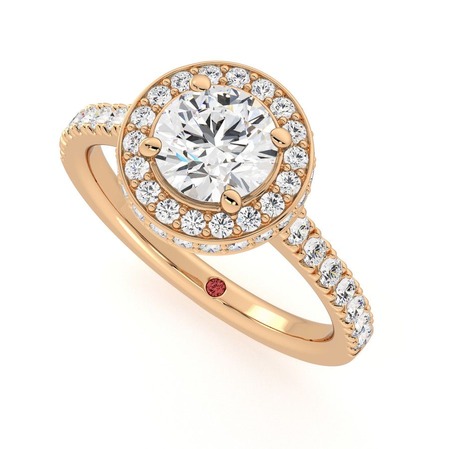 Taylor & Hart Elixir Round Engagement Ring 0